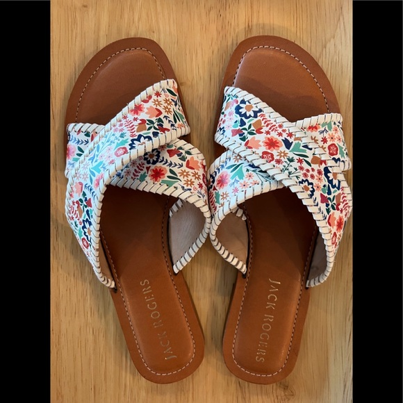Jack Rogers Shoes - NWOT Jack Rogers X Band Sandal - Sloane floral